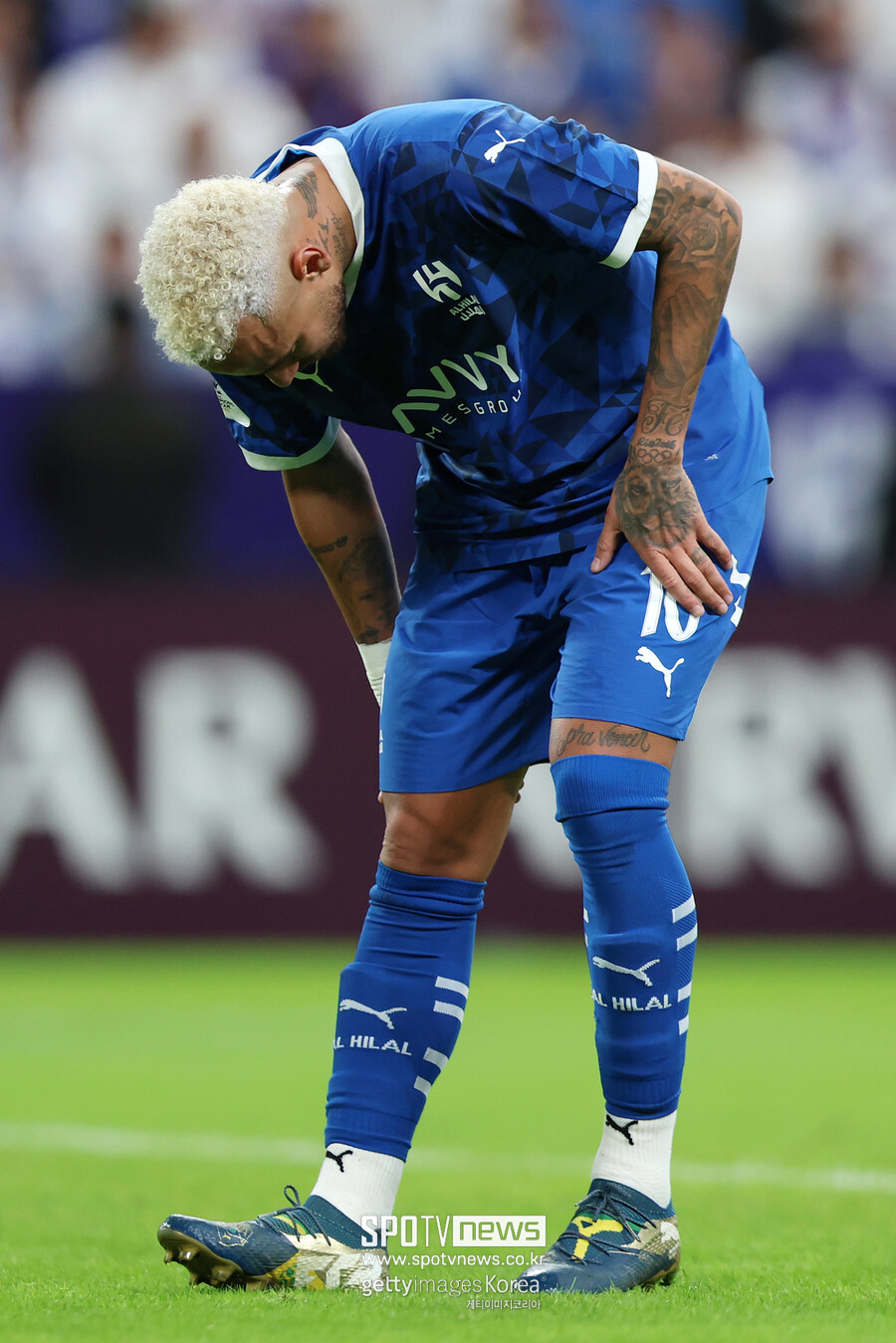 ▲ 사우디아라비아에서 천문학적인 금액을 받고도 잦은 부상에 뛰지 못하는 네이마르에게 친정팀 산투스가 접근했다. 산투스 구단주 마르시오 칼베스도 