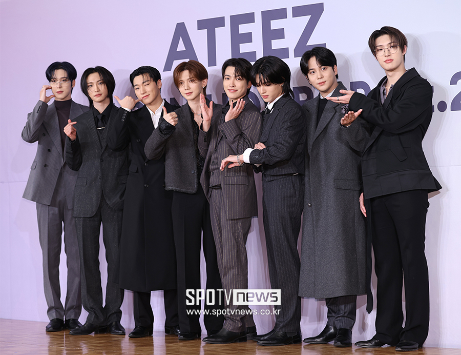 ▲ 에이티즈 ⓒ곽혜미 기자