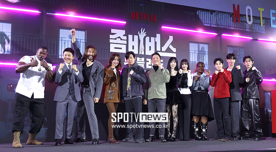 ▲ 안드레 러시 조세호 노홍철 이시영 태연 권은비 파트리샤 딘딘 육성재 코드쿤스트 박진경 PD 문상돈 PD ⓒ곽혜미 기자