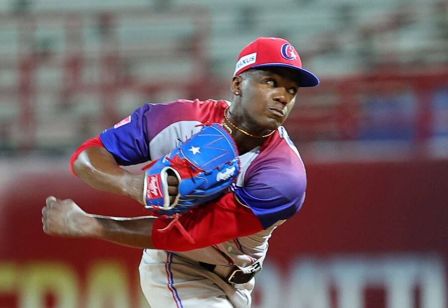 ▲ 쿠바 선발투수 리반 모이넬로 ⓒ 연합뉴스