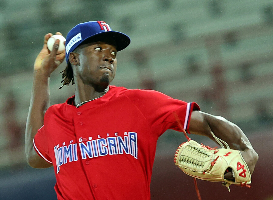 ▲ 도미니카공화국 선발투수 프랭클린 킬로메 ⓒ 연합뉴스
