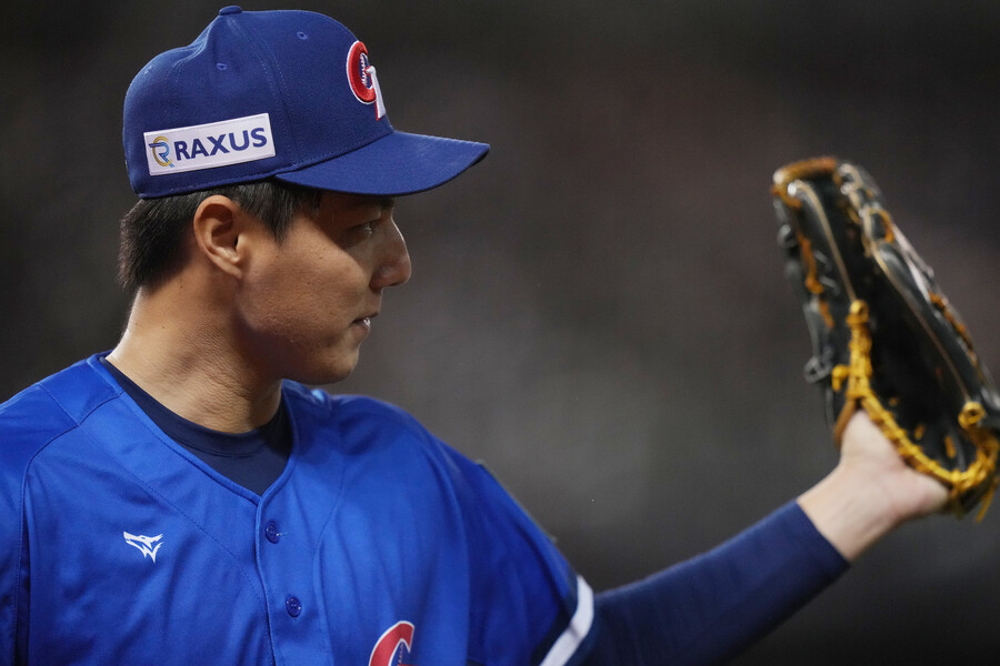 ▲ 대만의 호주전 선발투수 궈쥔륀. 2014년 인천 아시안게임에서는 한국을 상대로 선발 등판했다.ⓒ WBSC