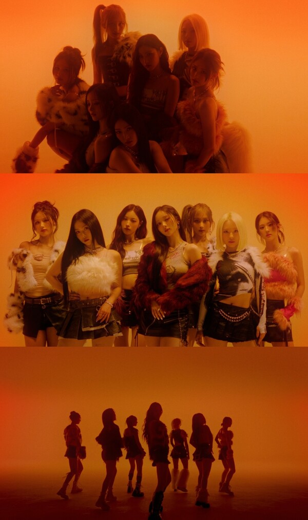 ▲ 아이칠린 신곡 '오피셜' 뮤직비디오 티저. 제공|케이엠이엔티