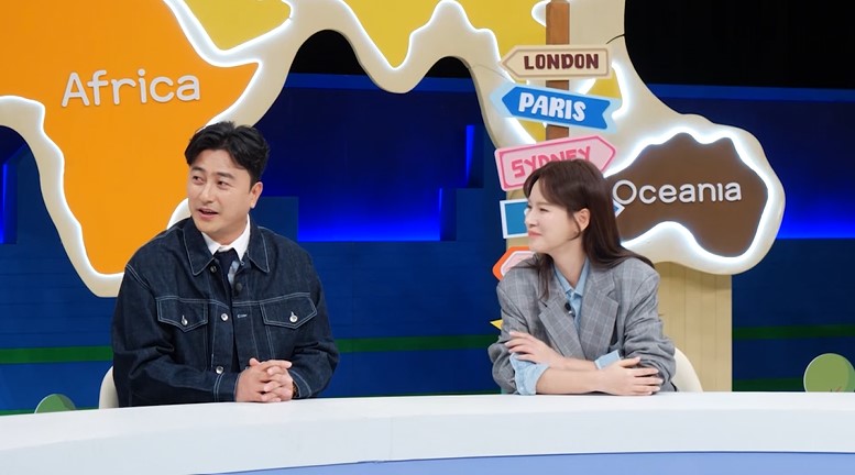 ▲ 안정환(왼쪽), 이혜원. 제공| '선 넘은 패밀리'