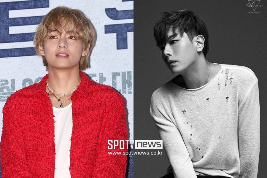 ▲ 방탄소년단 뷔(왼쪽), 박효신. ⓒ곽혜미 기자, 글러브엔터테인먼트