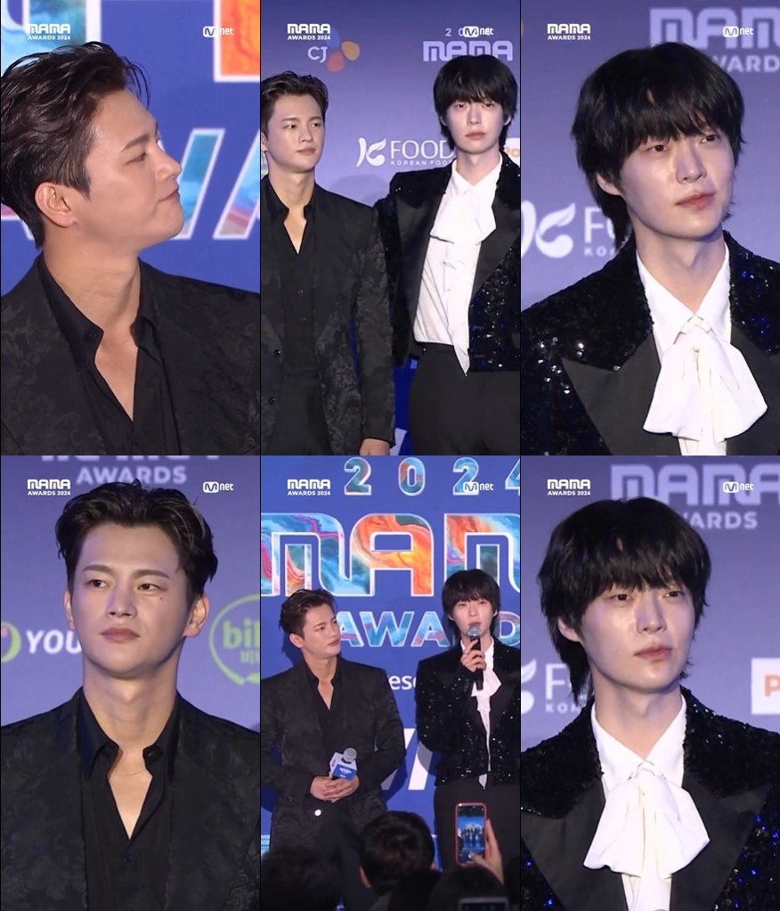 ▲ 서인국 안재현. 출처|마마 어워즈 X