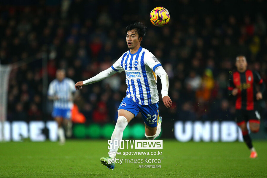 ▲ 본머스전에서 결승골을 넣은 미토마