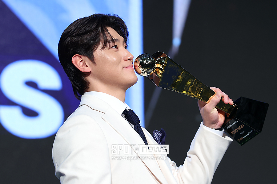 ▲ 바쁜 연말 일정에도 훈련을 꼬박 소화하며 2025년 준비를 게을리 하지 않은 김도영 ⓒ곽혜미 기자