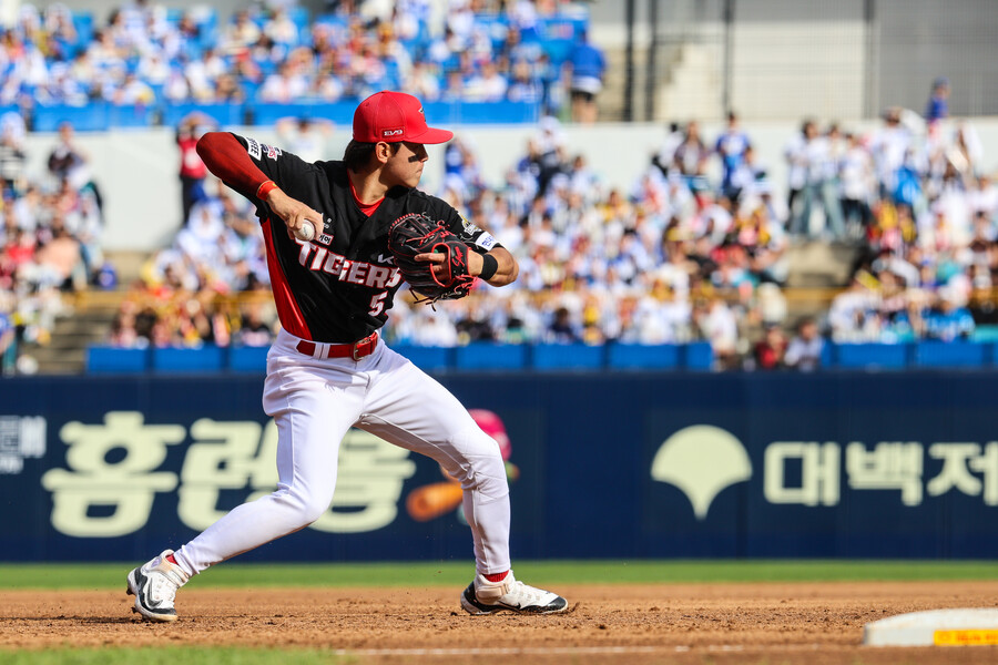 ▲ 메이저리그라는 무대를 좋은 동기부여로 삼고 있는 김도영은 수비력 향상에 초점을 맞추고 있다. ⓒKIA타이거즈