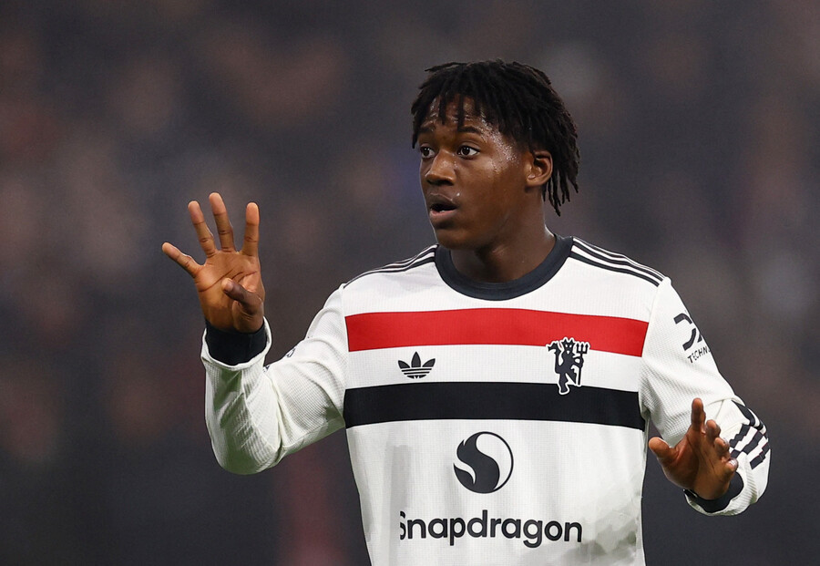 ▲ 맨유 유스 출신 코비 마이누도 이적 시장에 매물로 나올 것으로 알려졌다. 당장 첼시가 군침을 흘리는 중이다. ⓒ연합뉴스/REUTERS