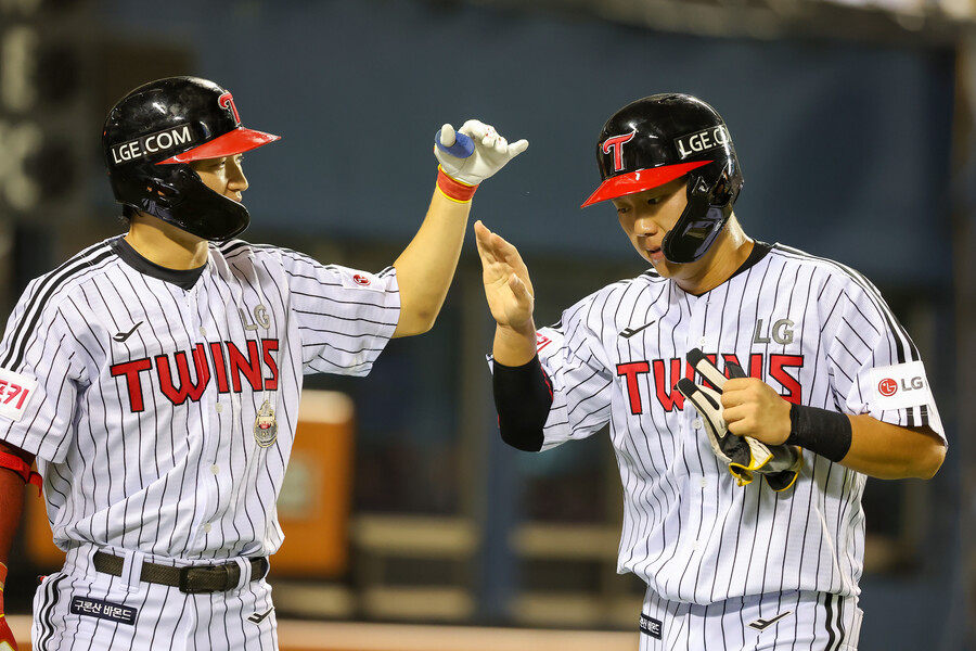 ▲ LG 트윈스 포수 이주헌 ⓒ LG 트윈스