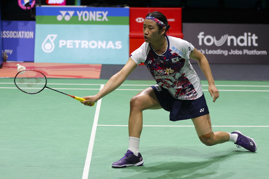 ▲ 배드민턴 여제 안세영이 세계배드민턴연맹 월드 투어 말레이시아 오픈 여자 단식 정상에 올랐다. ⓒ연합뉴스/AFP/EPA