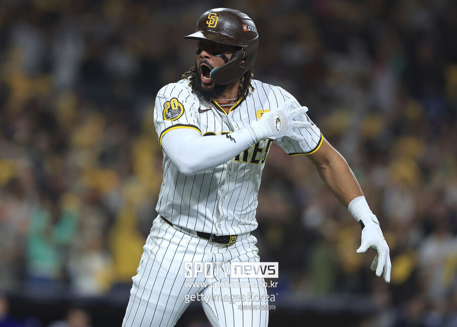 ▲2025시즌 오타니 쇼헤이와 함께 내셔널리그 최우수선수를 다툴 것으로 꼽히는 페르난도 타티스 주니어