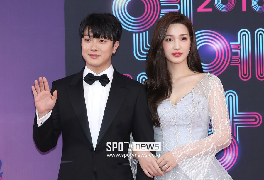 ▲ 최민환(왼쪽), 율희.  ⓒ곽혜미 기자