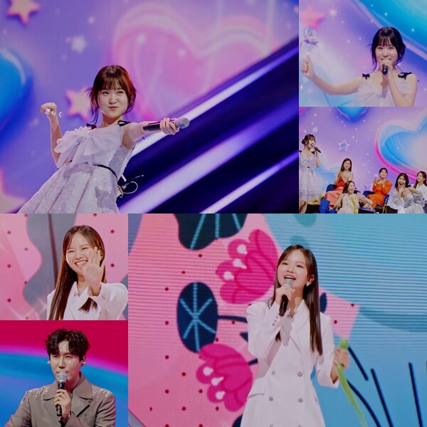 ▲ 13일 방송되는 '한일톱텐쇼'에서 김다현은 올해 일 한 번 내보겠다는 포부를 담은 '일나겠네' 무대를 선사한다. '한일톱텐쇼'는 한일 국가대표 현역 가수들이 출격해 트로트는 물론 K팝, J팝까지 한일 양국의 숨겨진 명곡을 선곡, 치열한 명곡 대결을 벌이는 음악 예능쇼다. 제공|크레아 스튜디오