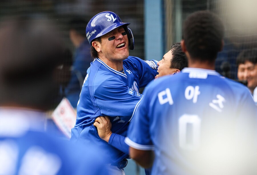 ▲강민호 ⓒ삼성 라이온즈