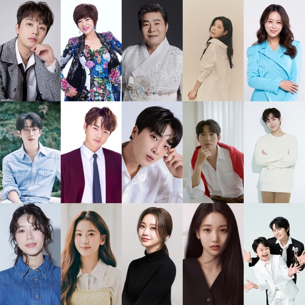 ▲ 'KBS 설특집 트롯대잔치 더 컬러' 출연 가수들. 트로트 스타들의 특별한 무대와 화려한 연출로 설 선물을 예고하고 있다. 제공|KBS