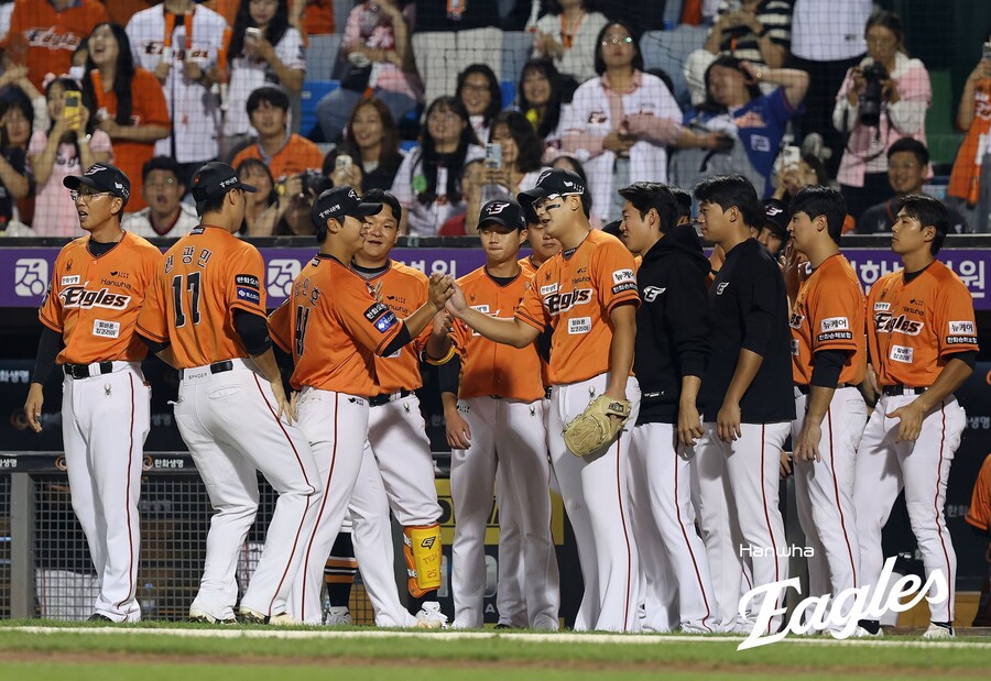 ▲ 한화 이글스  ⓒ한화이글스