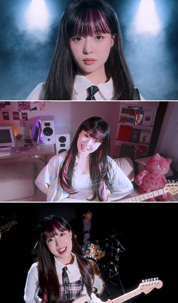 ▲ 22일 신곡 '록스타'를 발표하는 카야. 제공|IX엔터테인먼트