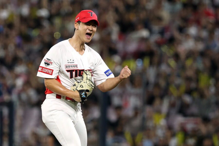 ▲ 올 시즌 팀 불펜에서 묵묵하게 활약하며 어느덧 필승조로 승격한 곽도규. 올해 연봉이 1억 2000만 원으로 올라 프로 데뷔 3년 만에 억대 연봉을 받게 됐다. ⓒKIA타이거즈