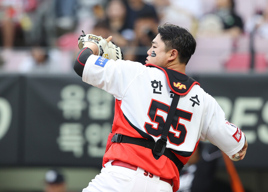▲ 올 시즌 KIA 선수단 최고의 수확 중 하나인 한준수 ⓒKIA타이거즈