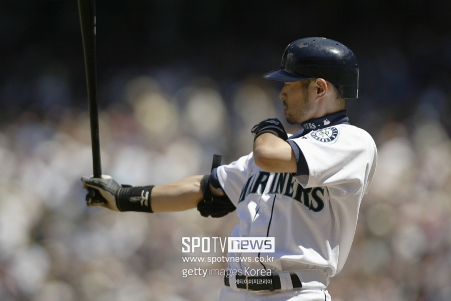 ▲ 시애틀 매리너스 시절 이치로.