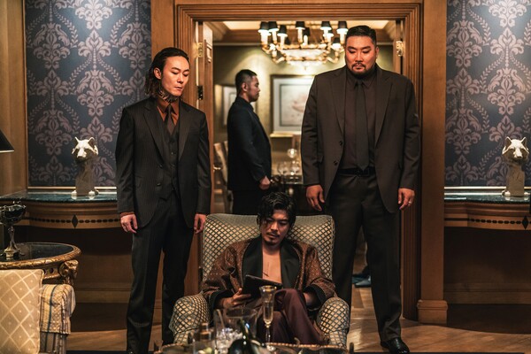 ▲ 22일 개봉한 영화 '히트맨2'에서 활약한 박광재(오른쪽). 제공|FNC엔터테인먼트