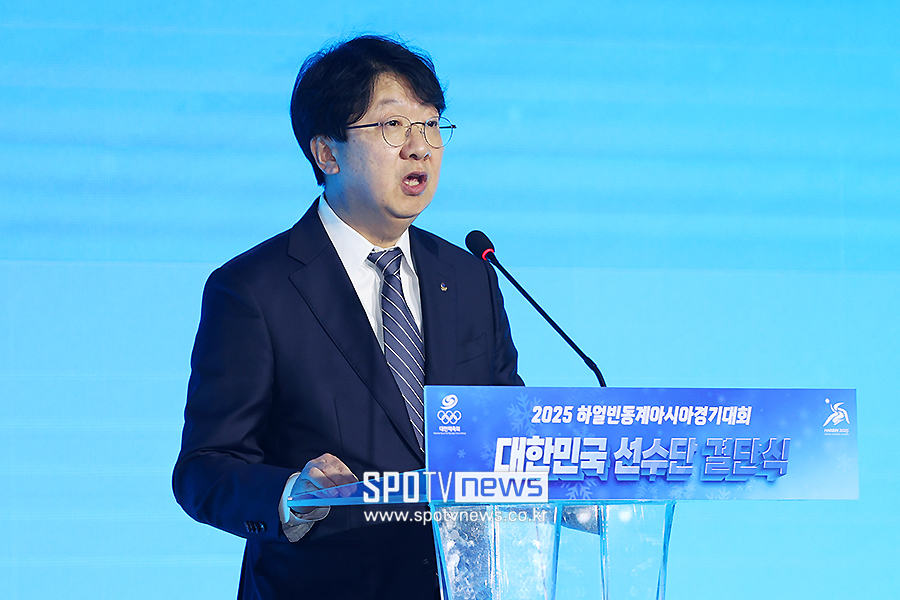 ▲ 대한체육회 윤성욱 사무총장 ⓒ곽혜미 기자