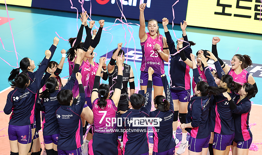 ▲ 흥국생명 ⓒ곽혜미 기자