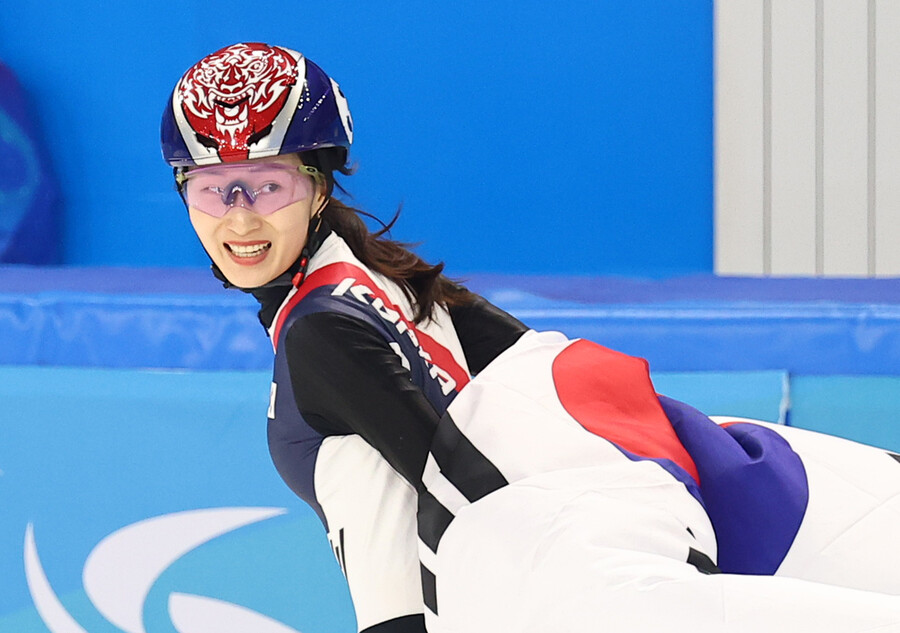 ▲ 최민정이 하얼빈 동계 올림픽 여자 쇼트트랙에서 3관왕을 차지했다. ⓒ연합뉴스