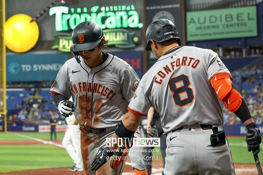 ▲ 이정후(왼쪽)가 반등해야 샌프란시스코 자이언츠의 가을 야구도 가까워진다.