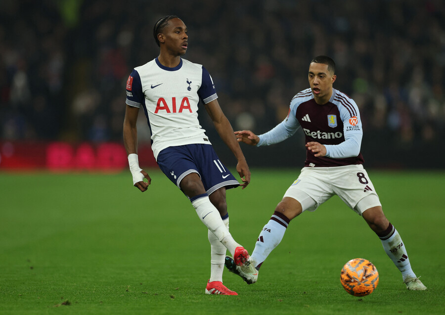 ▲ 토트넘 홋스퍼가 완전 영입을 고려하는 것으로 보이는 임대생 마티스 텔. ⓒ연합뉴스/REUTERS