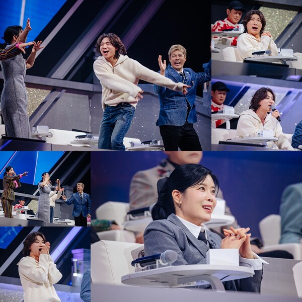 ▲ 11일 방송되는 MBN '현역가왕2'에서 대성이 다양한 리액션으로 화제를 모은다. 태극마크를 향한 남자들의 혈투 ‘현역가왕2’는 한일 수교 60주년 기념 대기획으로 2025년 치러질 ‘한일가왕전’에 나갈, 대한민국 대표 ‘최정상급 남성 현역 가수’ 톱7을 뽑는 국가대표 선발 서바이벌 예능이다. 제공|크레아 스튜디오