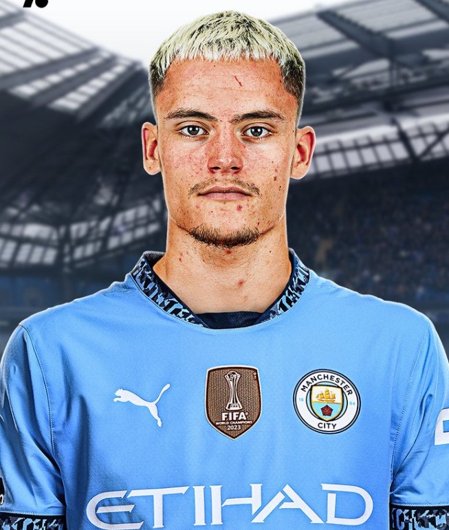 ▲ 맨시티 유니폼을 입은 비르츠 합성 사진 ⓒX