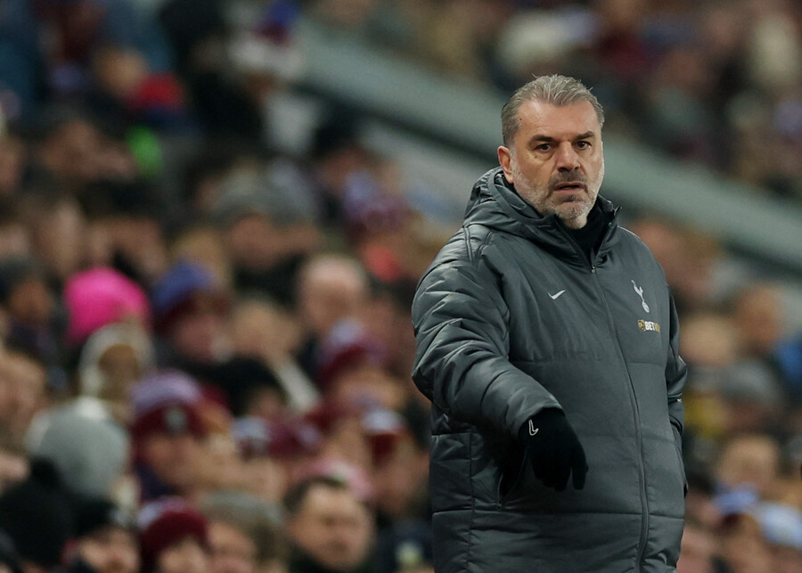 ▲ 토트넘 홋스퍼 엔제 포스테코글루 감독의 운명은 알 수 없다. ⓒ연합뉴스/AFP/REUTERS