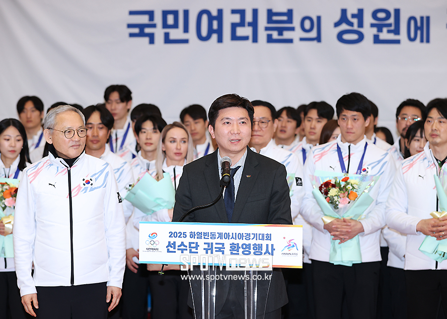 ▲ 유승민 대한체육회장 당선인 ⓒ곽혜미 기자