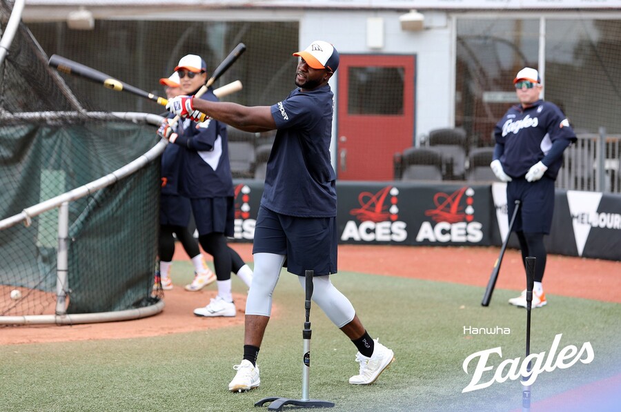 ▲ 플로리얼은 올 시즌 한화 외야의 약점을 지울 만능키로 기대를 모으고 있다 ⓒ한화이글스