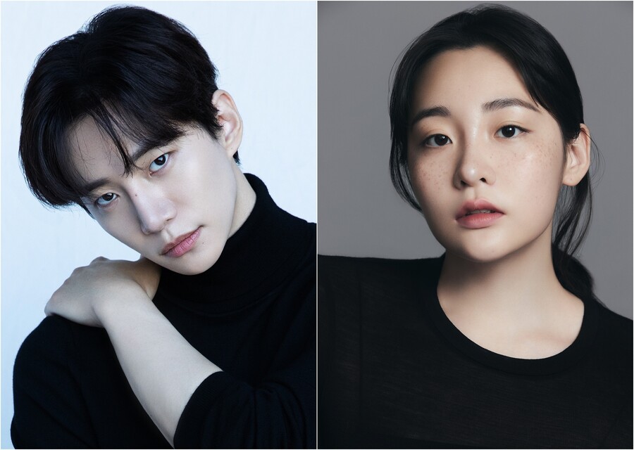 ▲ 이준호(왼쪽), 김민하. 제공| JYP엔터테인먼트, 눈컴퍼니