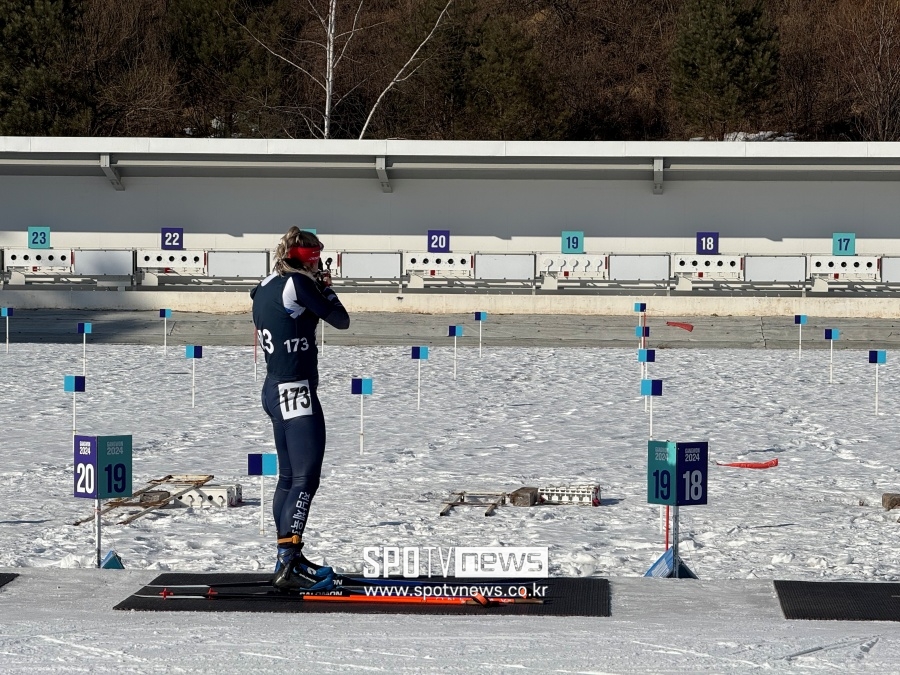 여자 7.5㎞ 스프린트 경기 예카테리나 압바꾸모바