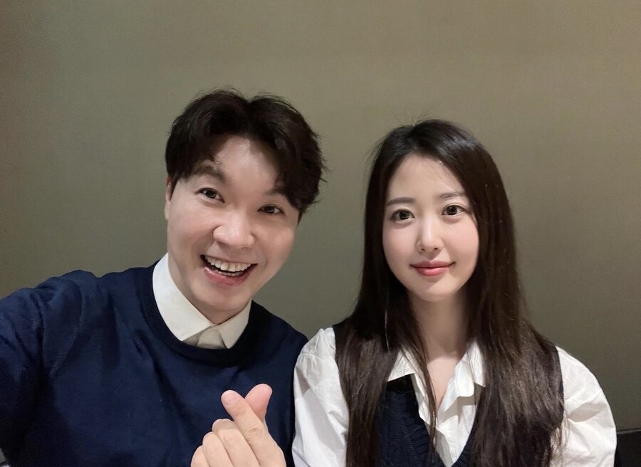 ▲ 박수홍(왼쪽), 김다예. 출처ㅣ김다예 SNS