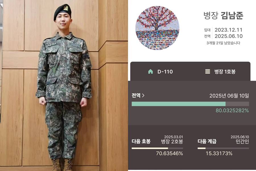 ▲ 방탄소년단 RM. 출처| RM 인스타그램