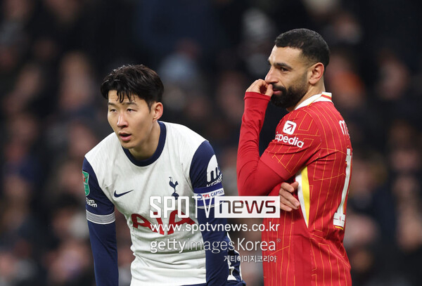 ▲ 토트넘 홋스퍼 주장 손흥민과 리버풀의 심장 모하메드 살라가 같은 유니폼을 입고 뛸 수 있을까.