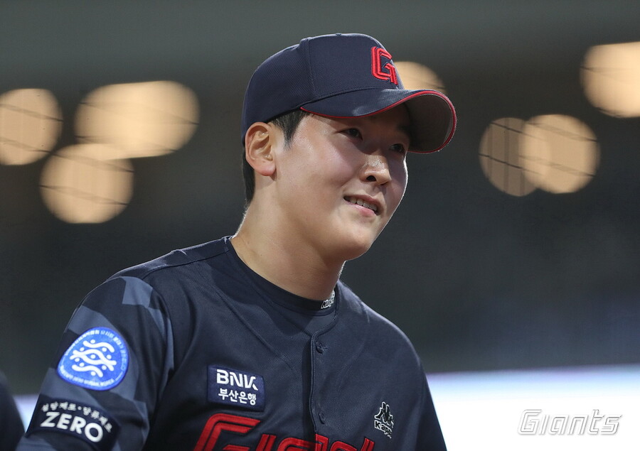 ▲ 최준용 ⓒ롯데 자이언츠