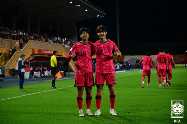 ▲ 한국 U-20 대표팀 ⓒ대한축구협회
