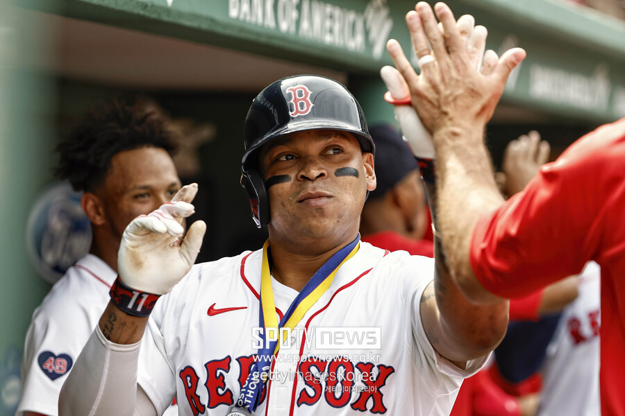 ▲ 보스턴 3루수 라파엘 데버스.