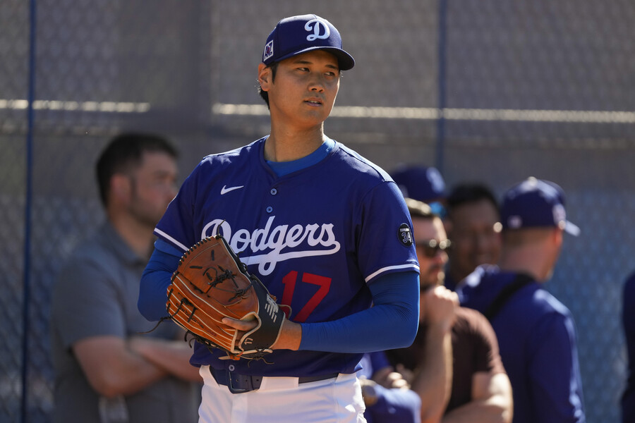 ▲ 2025시즌 투수로 복귀를 준비 중인 오타니 쇼헤이 ⓒ연합뉴스/AP