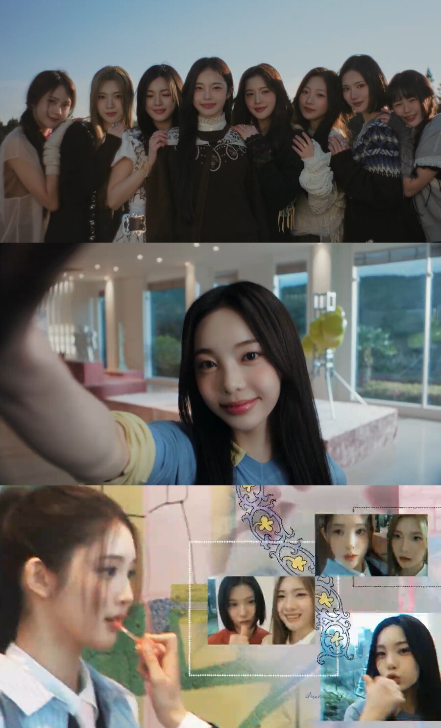 ▲ 하츠투하츠. 출처| 더 체이스 뮤직비디오 캡처