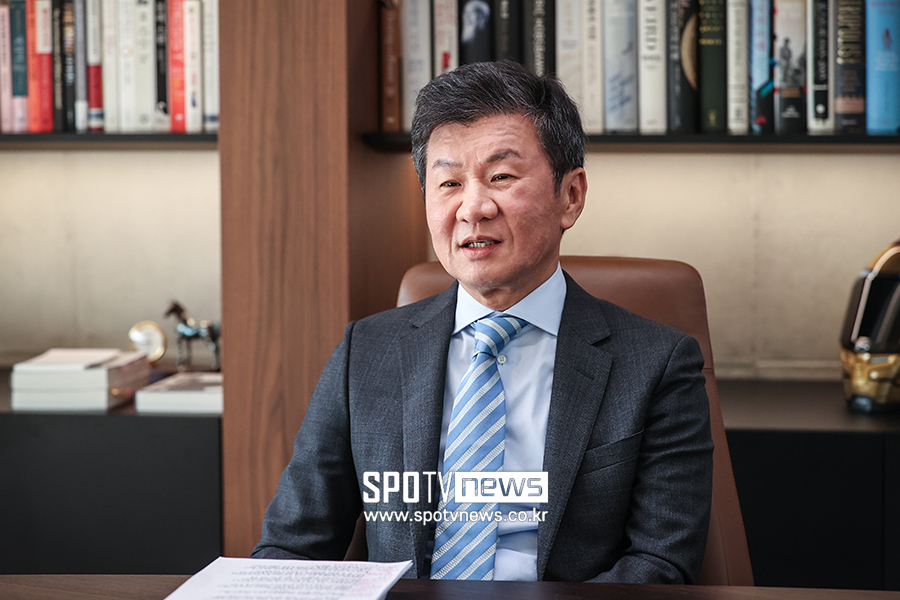 ▲ 정몽규 회장 ⓒ곽혜미 기자