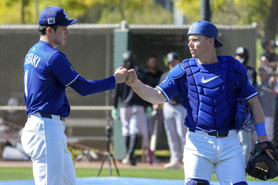 ▲ 시카고 화이트삭스 소속 마이너리거들을 상대한 사사키 로키 ⓒ연합뉴스/AP