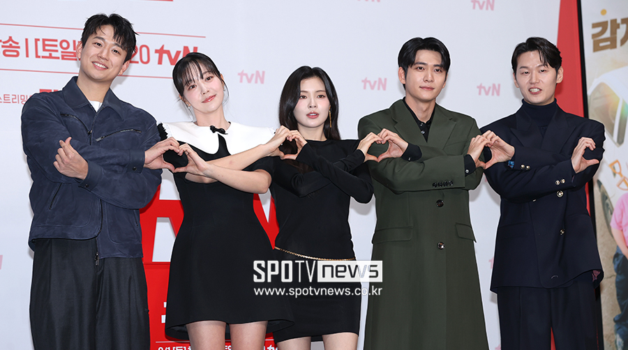 ▲ 신현승 김가은 이선빈 강태오 이학주 ⓒ곽혜미 기자